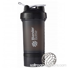 BlenderBottle 22oz ProStak Shaker with 2 Jars, a Wire Whisk BlenderBall and Carrying Loop FC Red 567270553